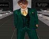 Mens Green w/Gold Suit