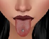 Pierced Tongue Silver -F
