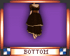 Brown Drape Skirt