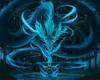 dragon blue cutout