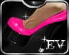 EV Diva Heels Pink Pvc
