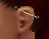 *TJ* Ear Piercing L G Bk