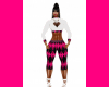Blk/Pink Plaid Set - XP