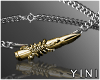 Y Bullet Necklace |G|