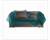 GHEDC Green/Tan Couch
