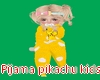 Pijama pikachu kids