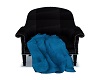 Blue Kissing Chair