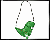Green Dinosaur Bag
