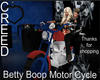 Betty Boop Motor Cycle