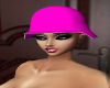 latex helmet pink