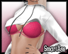 -SA- Half Hoodie White