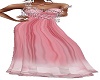 pink shimmering gown