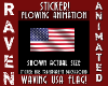 ANIM WAVING USA FLAG!