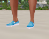 beach shoes blue