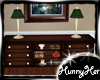 Christmas Credenza Lamps