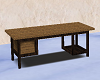 Desk (dark wood)