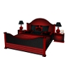 S} Red/Black No Pose Bed