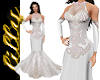Fishtail wedding dress