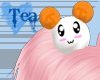 {Tea}Lulu Bear Head Pet