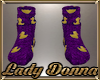 M Purple Duck Socks