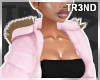 áµ Pink Fur Puffer Set