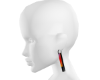 V+ Sunset Blk Earrings 2