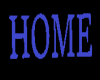 BLUE HOME SIGN