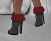 Winter Boots /red/grey