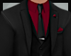 Black Suit Vest Full