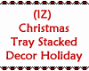 Tray Stacked Winter Deco