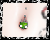 invader zim belly ring