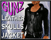 @ Leather Skulls Jacket