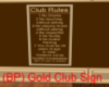 (BP) Gold Club Rules