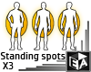 Standing Spots Line X3