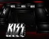 Kiss Band Logo Couch 