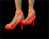 Red Glass Heels