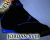 {Jeika}Jordans 18 Blue