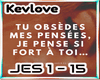 Kev / JE VIS POUR TOI
