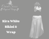 Kira White Bikini & Wrap