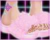 Fur Slippers Pink