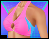 ▽ Pink Bikini Top