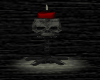 Dark skull candle 1
