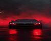 Red Car Smoke BG