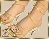 ZY: Gold Angel Sandals