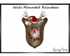 Wall Mounted Reindeer
