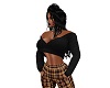 YM - BLACK BIMBO TOP -