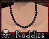 !K! Black Pearl Necklace