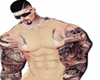 KHAKI+TANK+TATTOO+MUSCLE