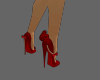 shoes red  elegant