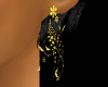 (H)Gold/flowers(earrings